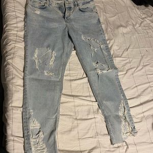 Size 12 Forever 21 Distressed Boyfriend Jeans